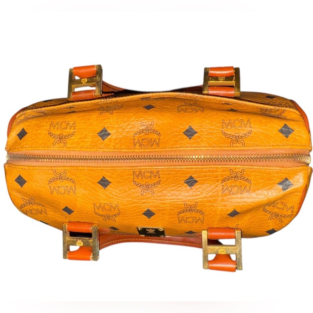 MCM Boston Bag EUC - Picture 8 of 9